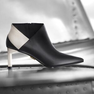 Zvelle Electra Pointed Toe Ankle Booties - Made in Brazil